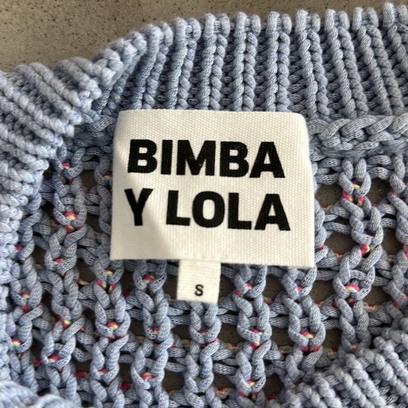Bimba Y Lola Open Knit Sweater - Picture 9 of 10
